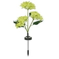 thumbnail image 2 of Pendant Decorative Ball Danhjin Solar Powered Three Headed Embroidered Simulation Flower Lamp for Outdoor Courtyard Decoration Floor Lamp Outdoor Decor Deals, 2 of 5
