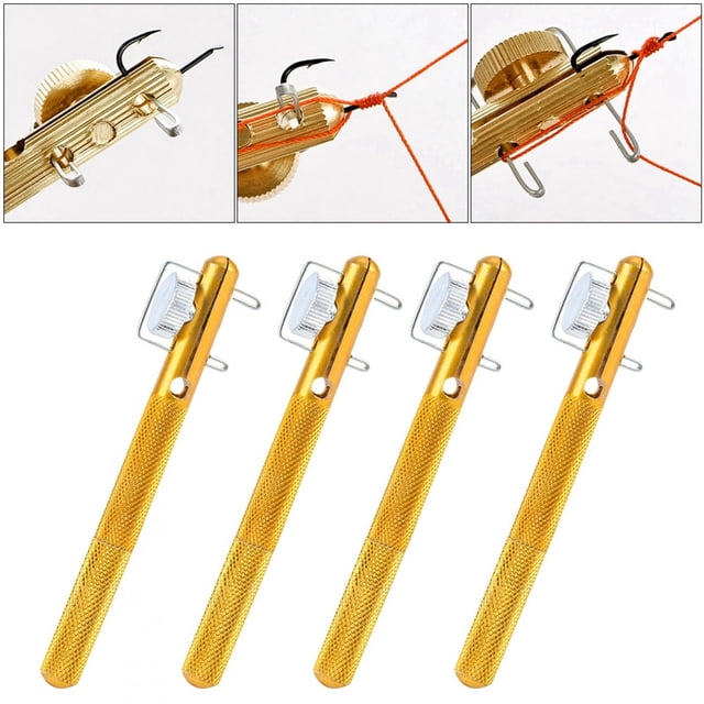 Fishing Tyer, Fishing Knot Tool, 4Pcs Portable Durable For Fishing Lovers