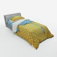 thumbnail image 3 of Ambesonne Ice Cream Bedding Set 4 Pcs, Waffle, Queen, Apricot, 3 of 3