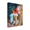 thumbnail image 2 of Trademark Fine Art 'No Way Santa' Canvas Art by Hal Frenck, 2 of 3