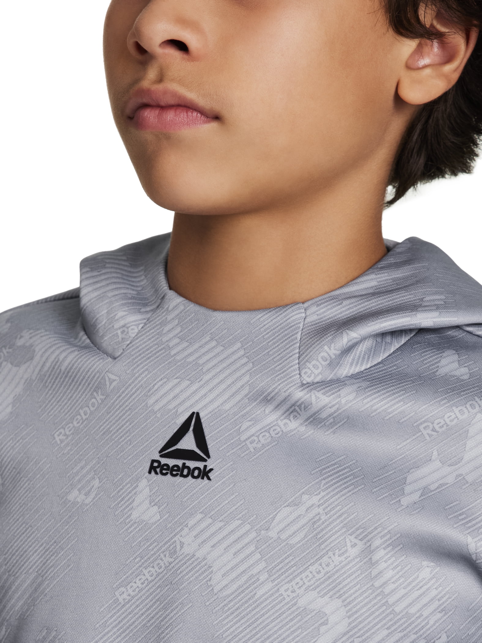 Reebok Boy's Athletic Cool Down Fleece Hoodie, Sizes 4-18