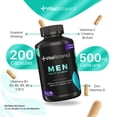 thumbnail image 3 of Multivitaminico hombre Vital Botanics 200 caps Vitamina C Vital Botanics MULTI_MEN_200, 3 of 7