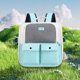 thumbnail image 1 of Mochila Transportadora Para Mascotas Carrier Pet Cat Mochila de gran capacidad Pet Carrier Bag Gatos Mochila (Verde) Wdftyju Libre de BPA, 1 of 3