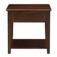 thumbnail image 2 of Xukmct 1 Drawer End Table with Bottom Shelf, Wood Beside Table Nightstand for Living Room, Office, 2 of 5