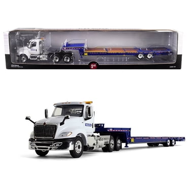 Kenworth T880 con Century Model 1060 Rotator Wrecker Tow Truck White 1/50 Modelo fundido a presión por First Gear