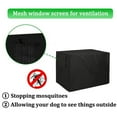 thumbnail image 3 of XL Dog Crate Cover Pet Kennel Cover Cage Cover for Dog Crate Kennel Cover for Dog Cage Wire Dog Crate Cover,49"X31"X33", 3 of 7