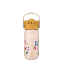 Zak Designs 14oz Stainless Steel Harmony Water Bottle Inspired by St. Jude Patient Art Floral