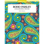 Design Originals Boho Paisley Adult Coloring Book