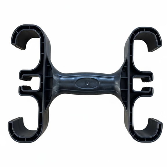 harayaa 2 Pack Strength Training Handle Ergonomic Back Workout Grip 3 Band Attachment System for Home Gym Equipment