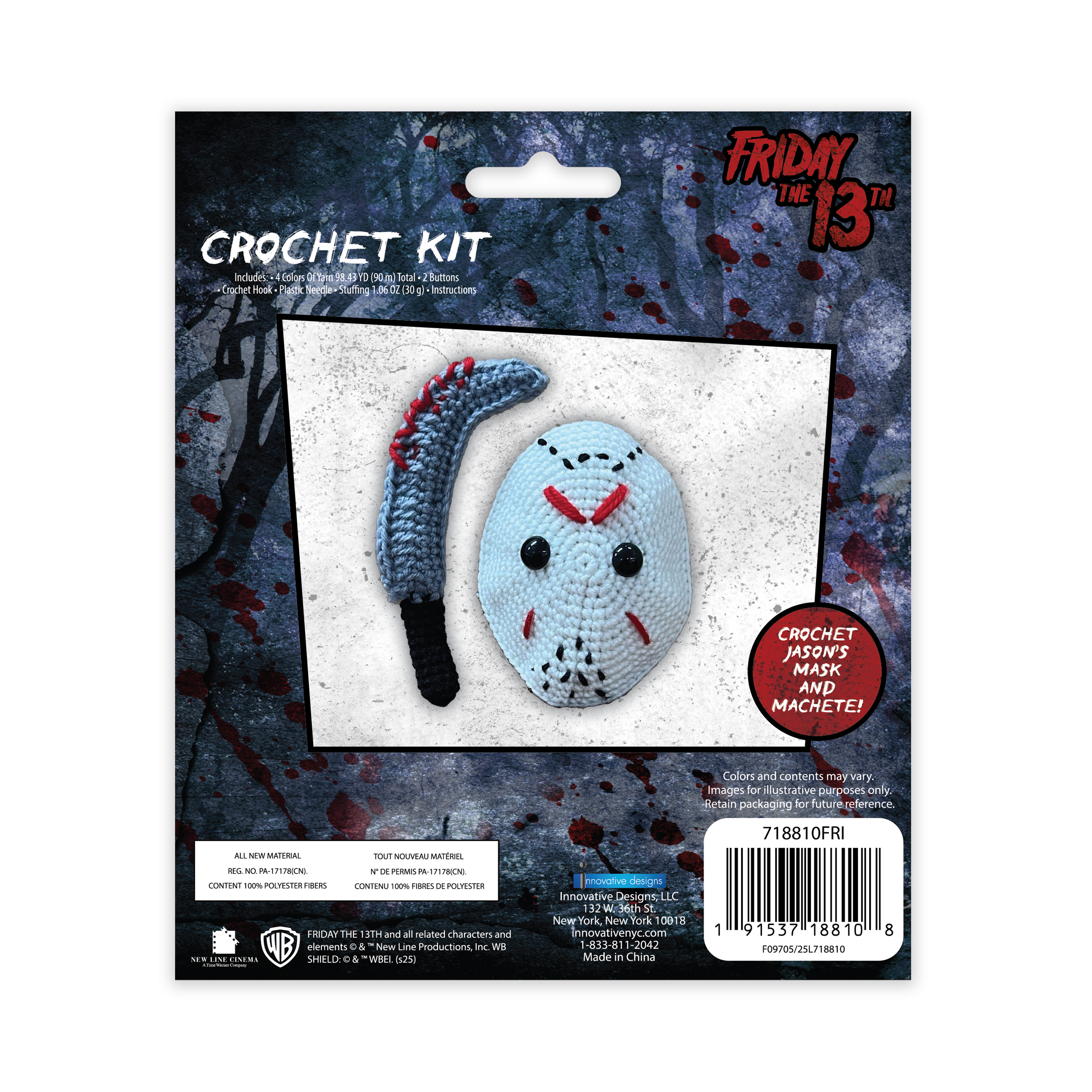 Friday the 13th Crochet Kit for Beginners