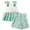 Z2-Green, variant on Baby Girl Clothes Toddler Girl Outfit Ruffle Sleeve Shirt Floral Pant Set Fall Winter Clothing for Girl St Patricks Day Outfit 6M,12-24M,2-3T,4T(White,12-18 Months)