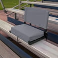 thumbnail image 6 of HomeStock Handcrafted Haven Products Stadium Chairs for Bleachers with Back Support, Extra-Large Ura-Padded Seat for Complete Comfort, Easy Carry Handle with Adjustable Shoulder Strap, 6 of 9