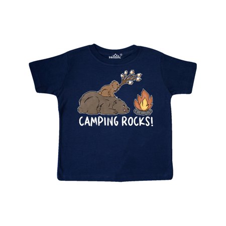 

Inktastic Camping Rocks Gift Toddler Boy or Toddler Girl T-Shirt