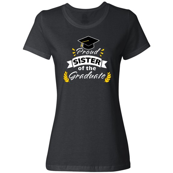 Inktastic Family Graduation-Proud Sister of the Graduate Women's T-Shirt