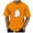 Orange, variant on PMUYBHF Mens V Neck Undershirts White Men's Summer Fashion Print Short Breathable and Comfortable T Shirt T Shirts for Men Oversize Dress Shirts for Men White Slim