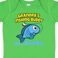 thumbnail image 4 of Inktastic Grandpa's Fishing Buddy (blue) Boys or Girls Baby Bodysuit, 4 of 5