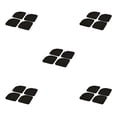 thumbnail image 2 of Ounissouiy Almohadillas antideslizantes para lavadora, 4 Uds., negras, EVA, multifuncionales, antideslizantes, almohadilla silenciosa para refrigerador Type2 NO2 Ounissouiy CBP432895, 2 of 4