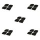thumbnail image 1 of Kearding Almohadillas antideslizantes para lavadora, 4 Uds., negras, EVA, multifuncionales, antideslizantes, almohadilla silenciosa para refrigerador Type2 NO2 Kearding CBP432895, 1 of 4