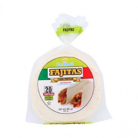 La Real 6-Inch Flour Tortillas 20 oz (Pack Of 12)