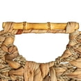 thumbnail image 4 of Household Essentials Water Hyacinth Seagrass Scoop Basket with Bamboo Handle, Natural, 4 of 5