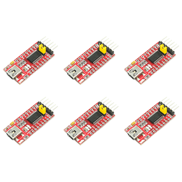 FT232RL FT232 Pro Mini USB A TTL 232 3.3V 5.5V Módulo (MINI) Rojo