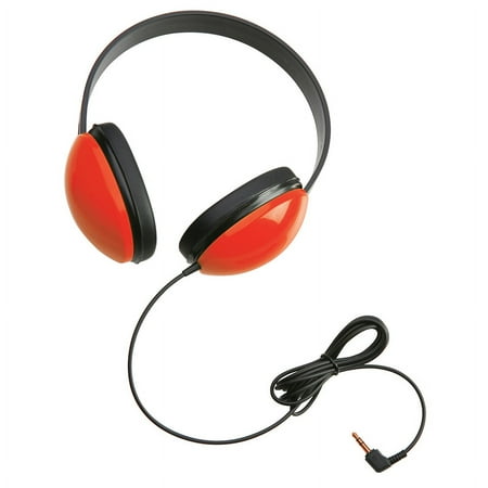 Califone Listening First Stereo Headphone, Red 30 mW