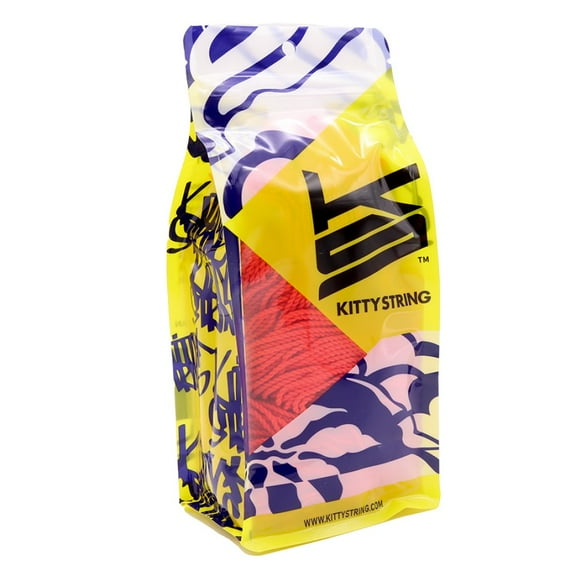 Kitty String First Class 100 Pack Yo-Yo String - XL YoYo String (Hot Pink)