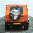 thumbnail image 5 of Spare Tire Cover Mountain Lake Tree Landscape Wheel Covers Weatherproof Universal Wheel Protectors for Rv SUV Camper Travel Trailer, 5 of 10