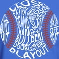 thumbnail image 3 of CafePress - Baseball Word Cloud Dark T Shirt - Men's Classic Graphic Cotton T-Shirt, 3 of 4