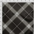 thumbnail image 3 of oneOone Organic Cotton Voile Fabric Tartan Check Print Sewing Fabric BTY 42 Inch Wide, 3 of 4