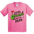 thumbnail image 3 of Inktastic Going Golfing with My Papa Kids Golf Youth T-Shirt, 3 of 5