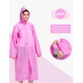 thumbnail image 3 of 1Pz Impermeable Para Lluvia Chubascos Impermeable Para Adultos Poncho Impermeable Reutilizable Capa Lluvia Portátil Con Gorra Y Cordón, 3 of 7