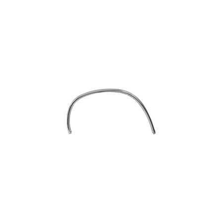 Pickup Front Wheel Opening Molding Eckler's Premier Products 55-193493 - El Camino Front Wheel Opening Molding, Full Style, Left ()