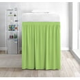 thumbnail image 6 of College Dorm Bedskirt - Ruffled Dorm Bedskirt for Dorm Bed - Twin XL Size - 100% Microfiber - 30" Drop - Twin XL - Sage Solid., 6 of 8