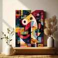 thumbnail image 6 of Cute Llama Bubble Bath Canvas Print Kids Room Playroom Wall Decor Gift, 6 of 8