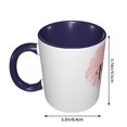 thumbnail image 2 of Taza de café de cerámica para el día de la madre, 11 oz, tazas clásicas para beber con asa para la oficina y el hogar, 2 of 5