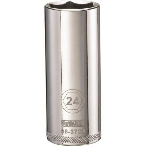 Stanley Tools 227872 24mm Deep Socket - 0.5 in. Drive