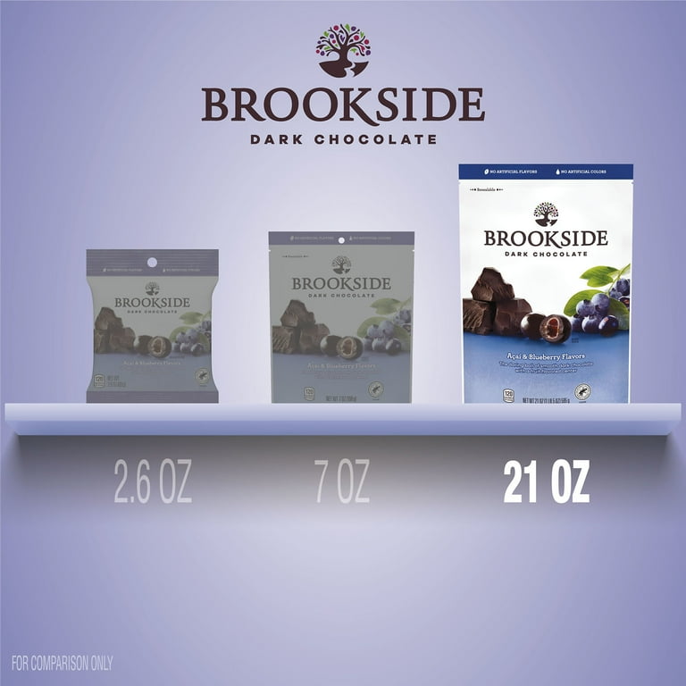 Brookside Dark Chocolate Acai and Blueberry Flavored Snacking