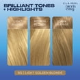 thumbnail image 4 of Clairol Nice'n Easy Permanent Hair Color Cream, 9G Light Golden Blonde, Hair Dye, 1 Application, 4 of 8