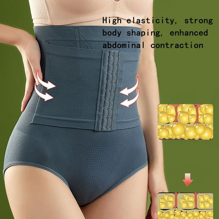 EQWLJWE Butt Lifter Panties Womens Postpartum Girdle High Waist Shaper Panties Waist Cincher Panty Belly Slimming Body Underwear
