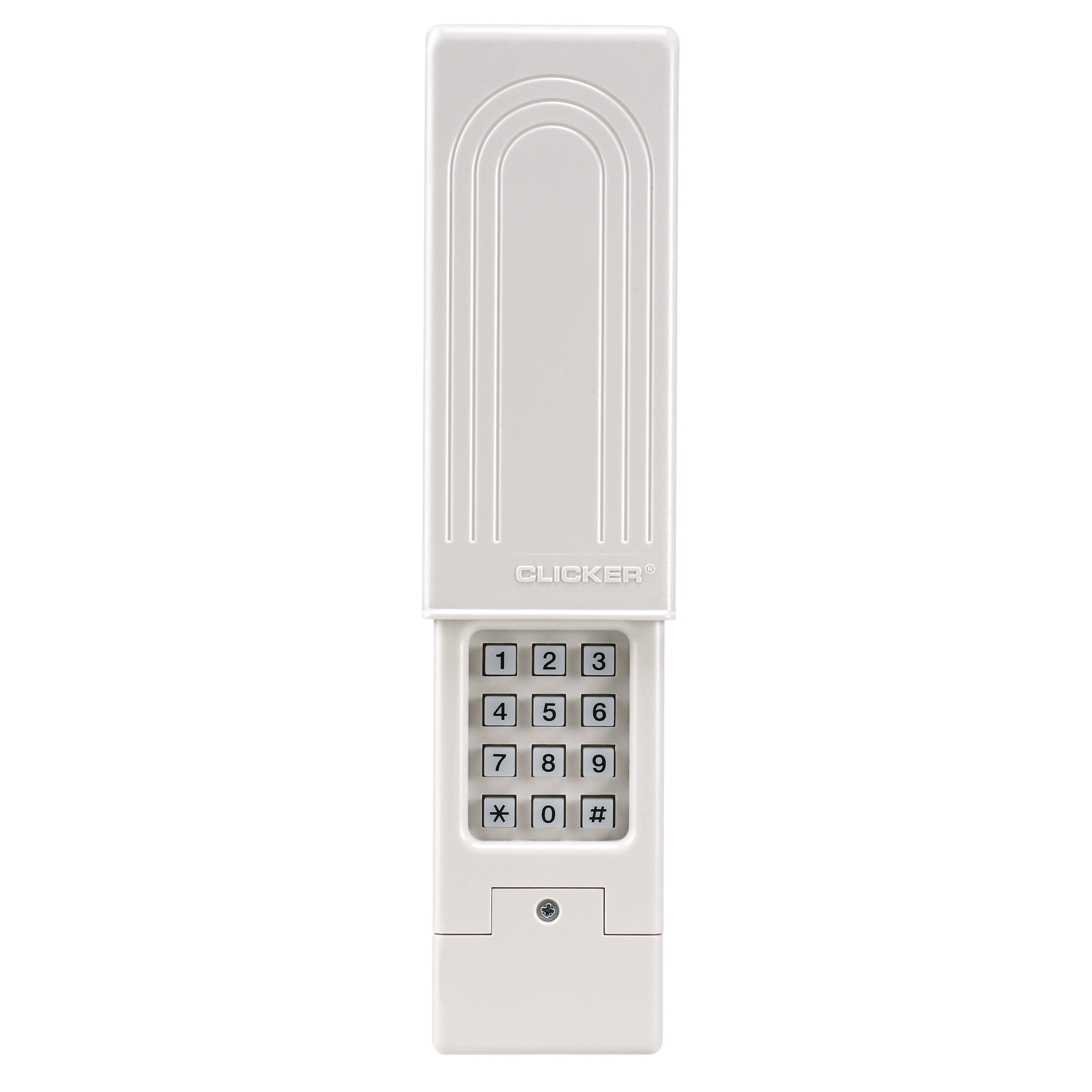 Chamberlain KLIK2U-P2 White Universal Garage Door Wireless Keypad