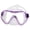 Purple transparent, variant on Snorkel Freediving Swimming Goggles Wide View Diving for Diving & Snorkeling