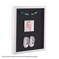 thumbnail image 2 of ArtToFrames 24x24 Inch Shadow Box Picture Frame, with a Satin White 1 Wide Shadowbox frame and Black Mat Backing (4655), 2 of 7