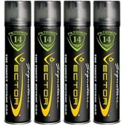 Vector KGM Vector 14x Filtered Premium Refined Fuel Butane Gas Refill (320mL) 4 Cans