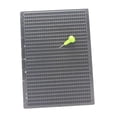 thumbnail image 1 of Pizarra para escribir Braille,Pizarra para escribir Braille con lápiz óptico,Tablero de escritura Braille Kits de herramientas de aprendizaje Braille,Práctica herramienta educativa para, 1 of 9