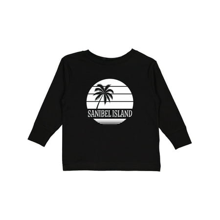 

Inktastic Sanibel Island Florida Vacation Boys or Girls Long Sleeve Toddler T-Shirt
