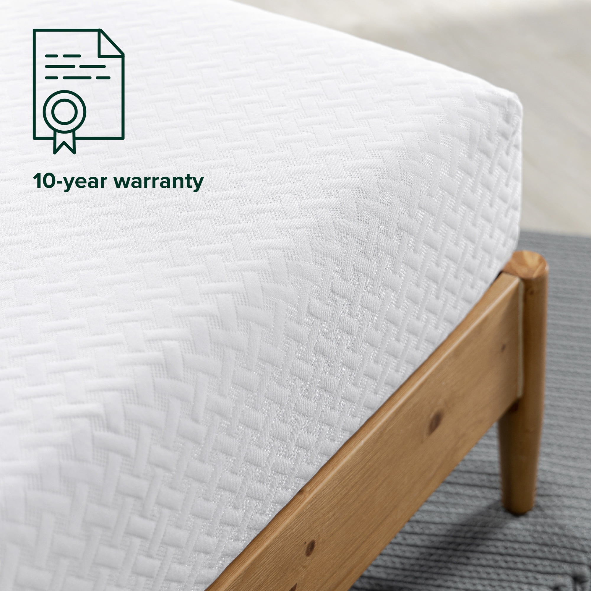 Zinus Green Tea Cool Mate 8" Queen Gel Memory Foam Mattress