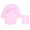 thumbnail image 1 of Almohada de soporte corporal para cabeza de bebé, cojín cómodo y grueso para cochecito infantil, cojín para asiento, almohada de soporte infantil rosa NestLight, 1 of 9