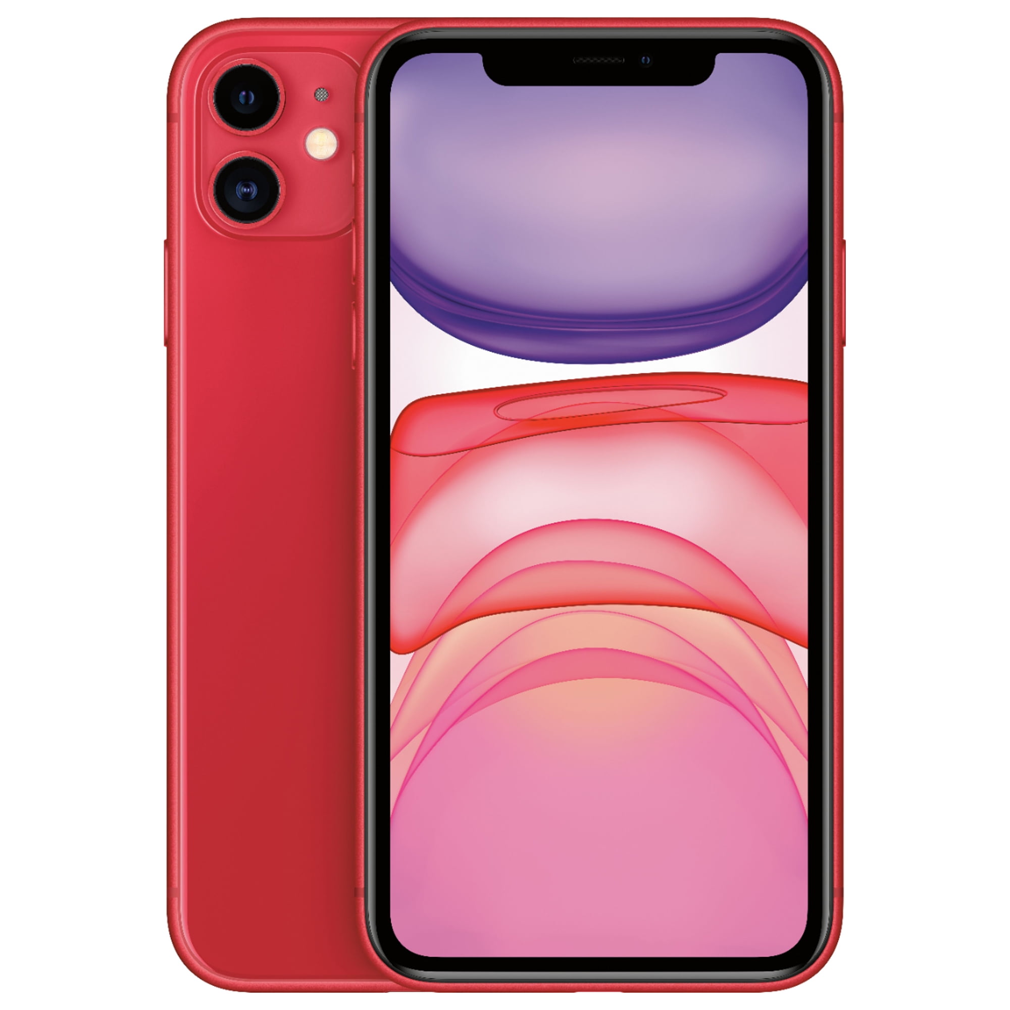 Restored Apple iPhone 11, 64 GB, Red - Fully Unlocked - GSM and CDMA  compatible (Refurbished) - Walmart.com