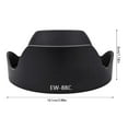 thumbnail image 3 of EW88C EW-88C Camera Lens Hood Protect Lens for EF 24-70mm f/2.8L II 82mm Replaces EW-88C DSLR Camera, 3 of 7